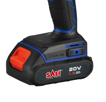 Дрель-шуруповерт ударный на аккумуляторе 20V, 1800 об/мин, 10мм, Sali 8220A