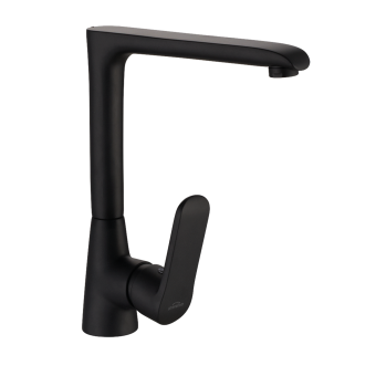 Смеситель для кухни SIROS BLACK Invena, Польша