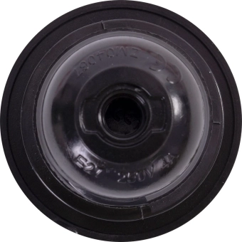 Патрон бакелитовый Е27 с гайкой, черный E.NEXT