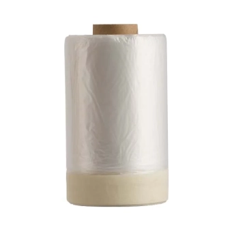 Пленка защитная 1100мм*20м с малярной лентой