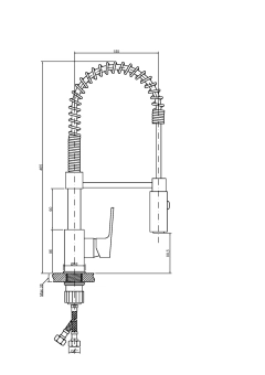 Смеситель для кухни DOKOS CHROM BZ-19-S01, Invena, Польша