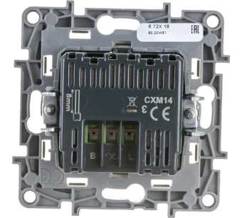 Диммер с кнопкой 400Вт для LED белый NILOE Legrand