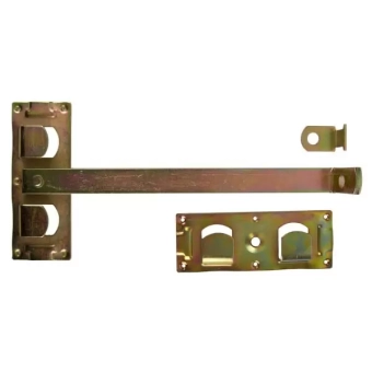 Задвижка воротная DOMAX  400*70*180мм желтый WBR440