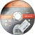 Диск отрезной по металлу 125*1,0*22,23мм A60TBF Queen-tools