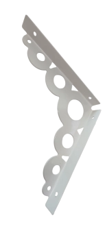 Кронштейн мебельный 182*182*1,5 sex.(40)