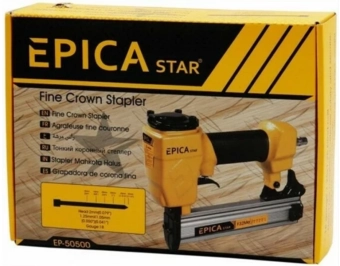 Степлер строительный пневматический (гвозди 10-32мм*1,2мм), EP-50500, Epica Star