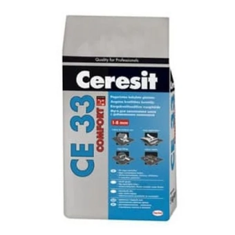 Затирка для швов Ceresit CE 33 White 01 - 2 кг