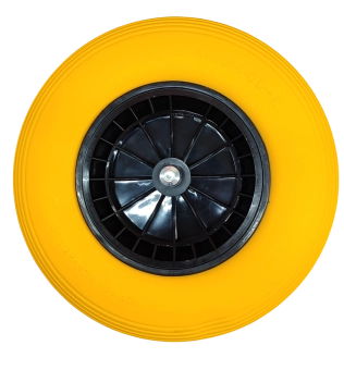 Колесо надувное для тачки 4.80/4.00-8 Желтое