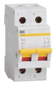 Выключатель нагрузки ВН-32 2P 25А IEK