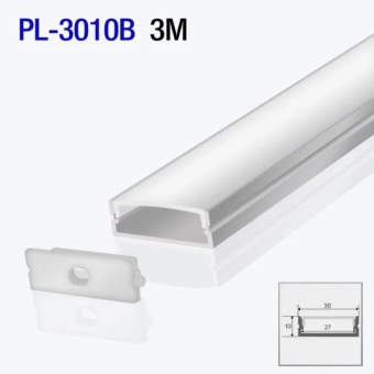 Накладной LED профиль PL-3010 3m 30*10 mm алюминиевый PANLIGHT