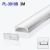 Накладной LED профиль PL-3010 3m 30*10 mm алюминиевый PANLIGHT
