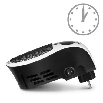 Обогреватель керамический с вентилятором, портативный 500 Вт, TROTEC TFC2E, Черный