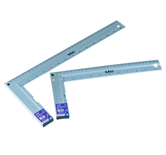Столярный угольник с уровнем, 30см, SALI