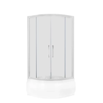 Душевая кабина BE1015 Chrom Mat 90x90cm H195 Китай