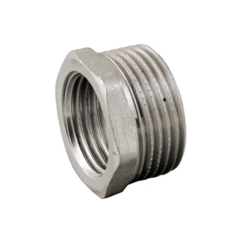 Никелированный латунный переходник MF - 3/4" x 1/2"