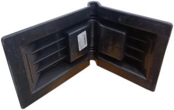 Угол (боковой) для защиты грузов для стяжных ремней и строп, черный, пластик