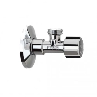 Кран под раковиной с вентилем, Италия - 80 мм ITALIA