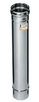 Одностенный дымоход 0,5м Ferrum D150 (0,5мм)