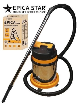 Пылесос строительный 220V 1680W, 1.9-2.0m³/min, 35L, EP-50498, Epica Star