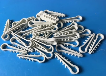 Дюбель зажим для круглых кабелей - Ø8mm, тип "Ёлочка", Wave, (100шт)