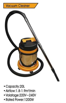 Пылесос строительный 220V 1200W, 1.8-1.9m³/min, 20L, EP-50497, Epica Star