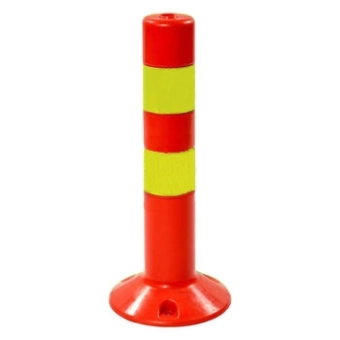 Столбик дорожный гибкий h-45cm (3 болта в комплекте)