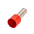 Наконечник гильза 1,0мм2 красный