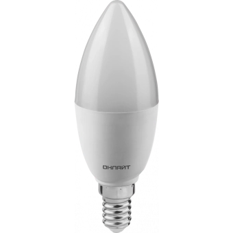 Лампа светодиодная OLL LED 15W E14 6500K C37 CANDLE ONLAIT 90454