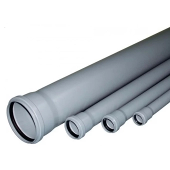 Труба полипропиленовая (PP) для внутренней канализации Teraplast PRO серая