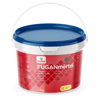 Затирка FUGANmertel Коричневая №15 -1кг, Supraten