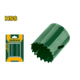 Корончатое сверло (коронка) для металла из быстрорежущей стали (HSS) 16мм; Jadever