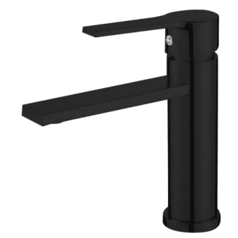 Смеситель для раковины из нержавеющей стали, Aquafix - 602, черный