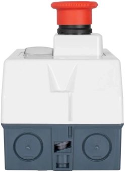 Корпус пластиковый e.mp.pro.box IP54 с кнопкой  "Стоп"