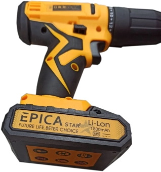 Шуруповерт на аккумуляторе с обоймой 18V 1500mAh, EP-10913, Epica Star