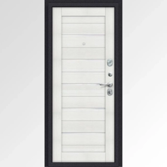 Входная металлическая дверь Elporta Porta S-3, 88*205см, R-правая, 4/П22 Almon 28/ Bianco Veralinga WW/Lunnii Cameni