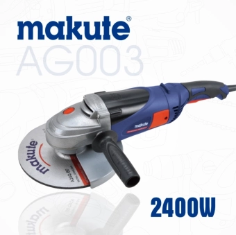 Углошлифовальная машина 180-230мм, 220-240V, 2400W 6000 об/мин, Makute AG003