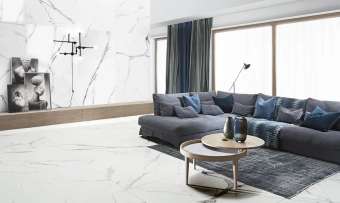 Плитка керамогранит CALACATTA 120*60 см, матовая, белый, мрамор