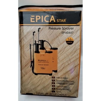 Опрыскиватель садовый с ручной помпой 16L, EP-60447, Epica Star