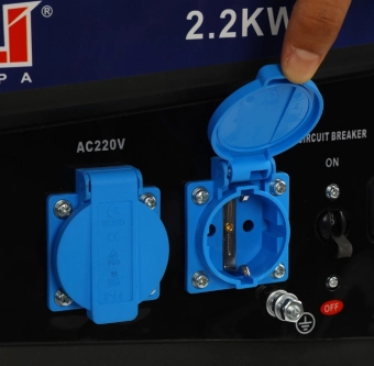 Генератор на бензине, мощность - 2200W, SALI SL2200