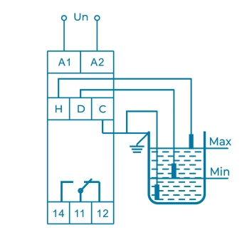 Реле контроля уровня жидкости