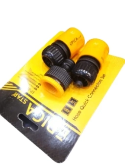 Набор фитингов быстрого соединения труба/шланг, EPICA, 3 шт