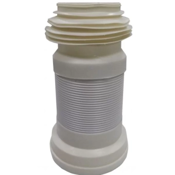 Удлинитель гибкий для унитаза с выпуском 450мм. Ø110мм