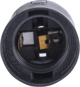 Патрон пластиковый Е27, черный E.NEXT