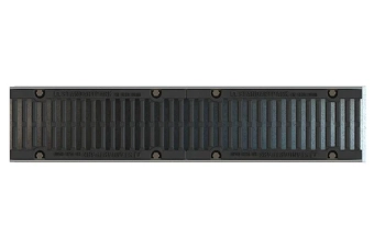 Лоток водоотводный BETOMAX DRIVE DN150 H310 с решеткой чугунной D400 (1000х210х310)