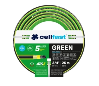 Шланг садовый Green ATS2 Cellfast 19*25 мм 3/4" 25 м