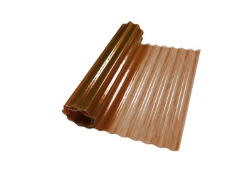 Гофрированный полиэстерный шифер бронзовый GGP 2 м*40 м