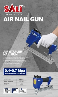 Стэплер пневматический для скоб, 0,4-0,7мПа, 6~13мм, 1013А, SALI