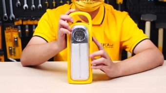 Переносной LED фонарь, 33 светодиода, 2200 mAh, Epica Star