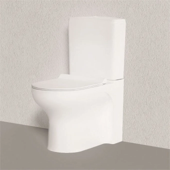 Унитаз пристенный Venus No-Rim White Bien Banyo