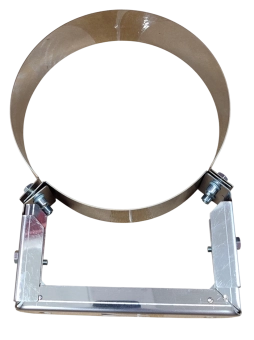 Стеновой хомут для дымохода FERRUM (inox 430) d.130 мм